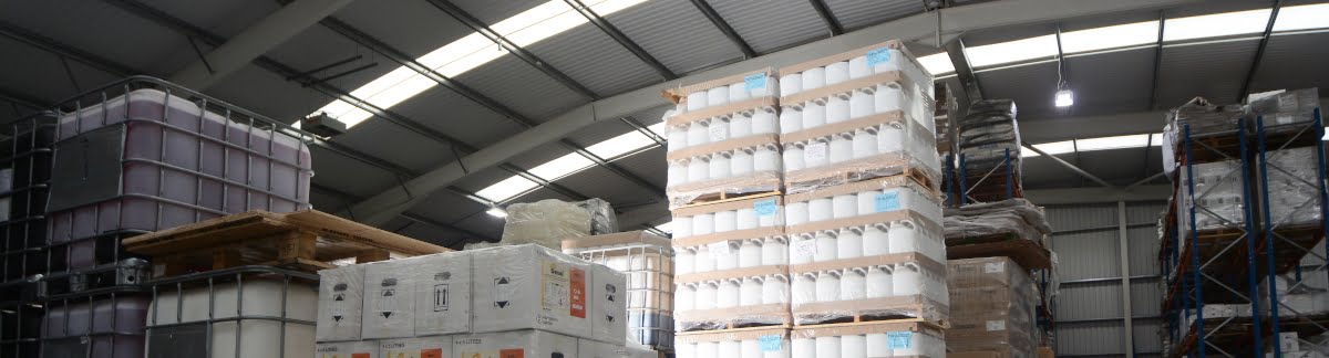 contract-manufacturing-services warehouse full of finished manufactured products
