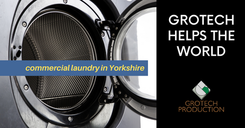 commercial-laundry grotech helps the world - commercial laundry machine