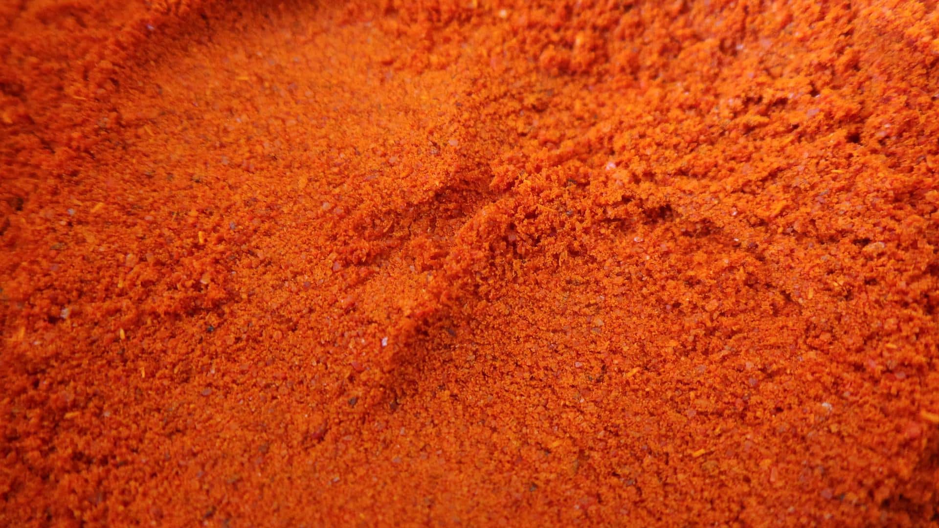 closeup of texture of red powder