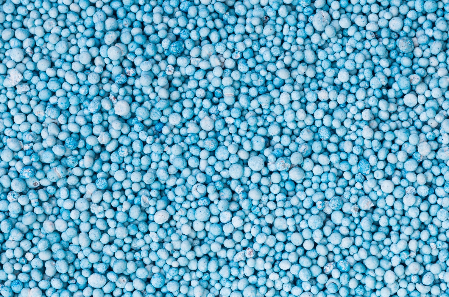 granules close up