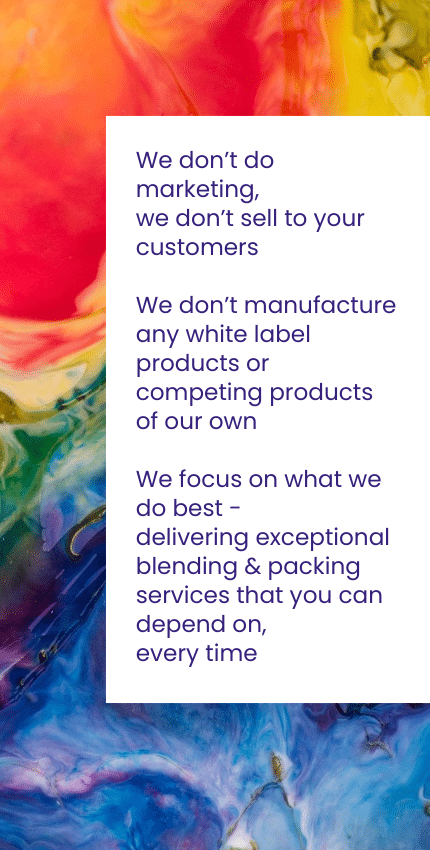 we-dont-spec-mobile we don't do marketing text block on coloured background